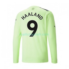 Maillot de Foot Manchester City Haaland 9 Troisième 2022-23 Manches Longues